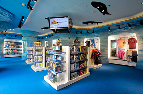 全新的Discovery探索频道商店位於海洋公园内的梦幻水都，呈献逾200款来自Discovery探索频道、探索游历、动物行星及Discovery Kids等品牌的精品。