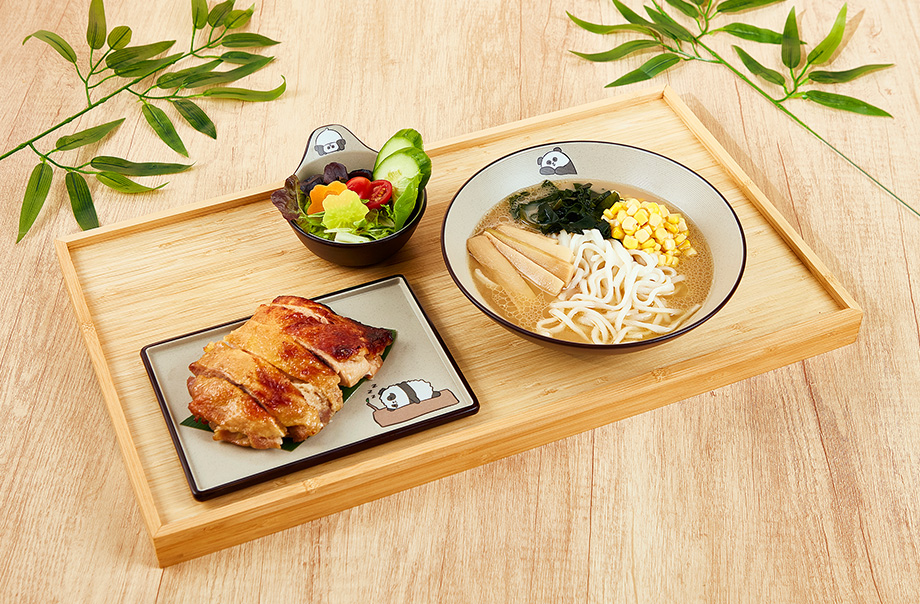 熊貓日式燒雞扒餐