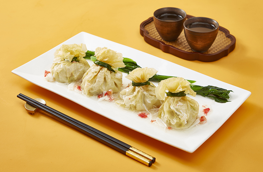 Braised Crab Meat in Bean Curd Sheet