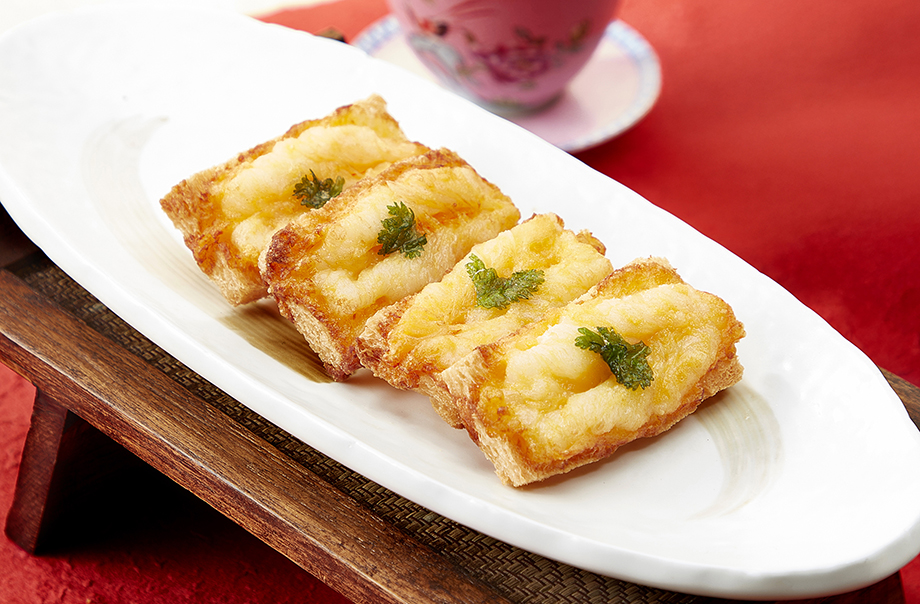 Deep-fried Shrimp Toast